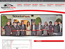 Tablet Screenshot of gaziemir.sportspark.com.tr